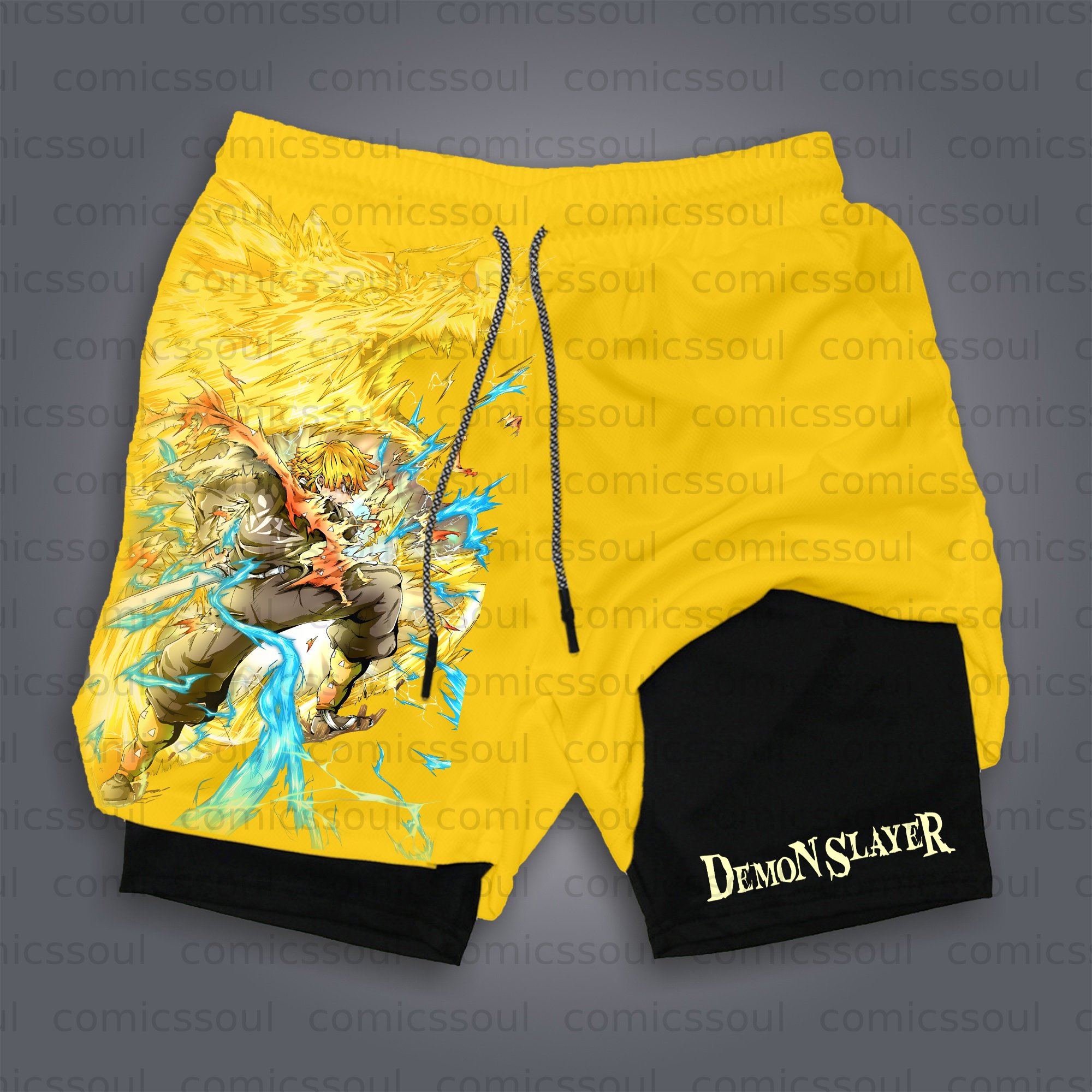 Unisex Casual Anime Streetwear Shorts