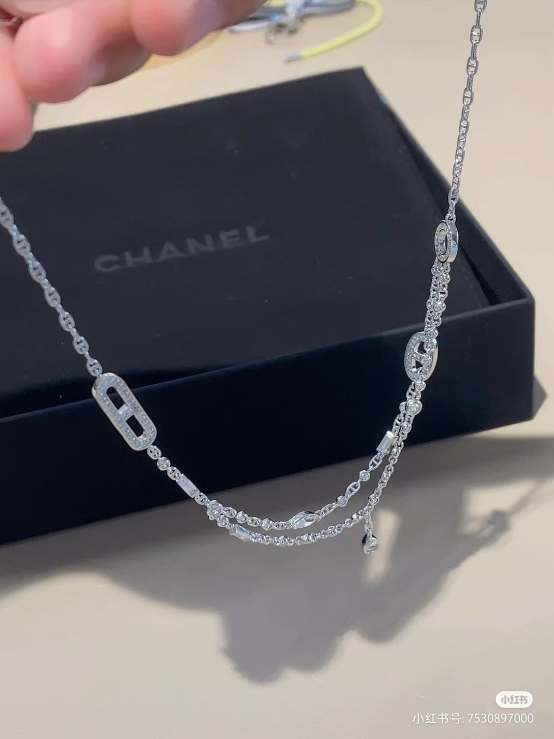 Hermes Pig Nose Teardrop Diamond Pendant Necklace - Original Replica Club