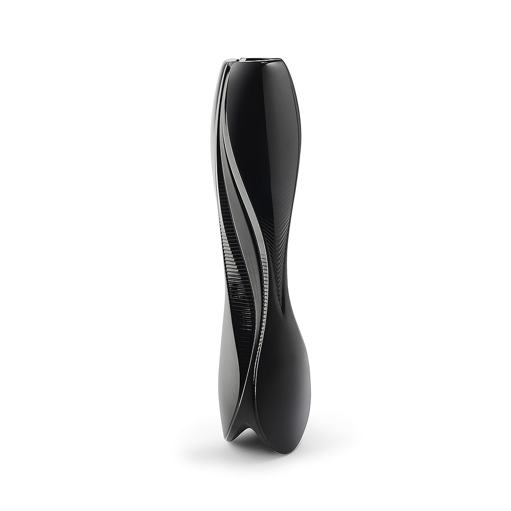 VASE VISIO ZAHA HADID & LALIQUE 2014 - CRISTAL NOIR