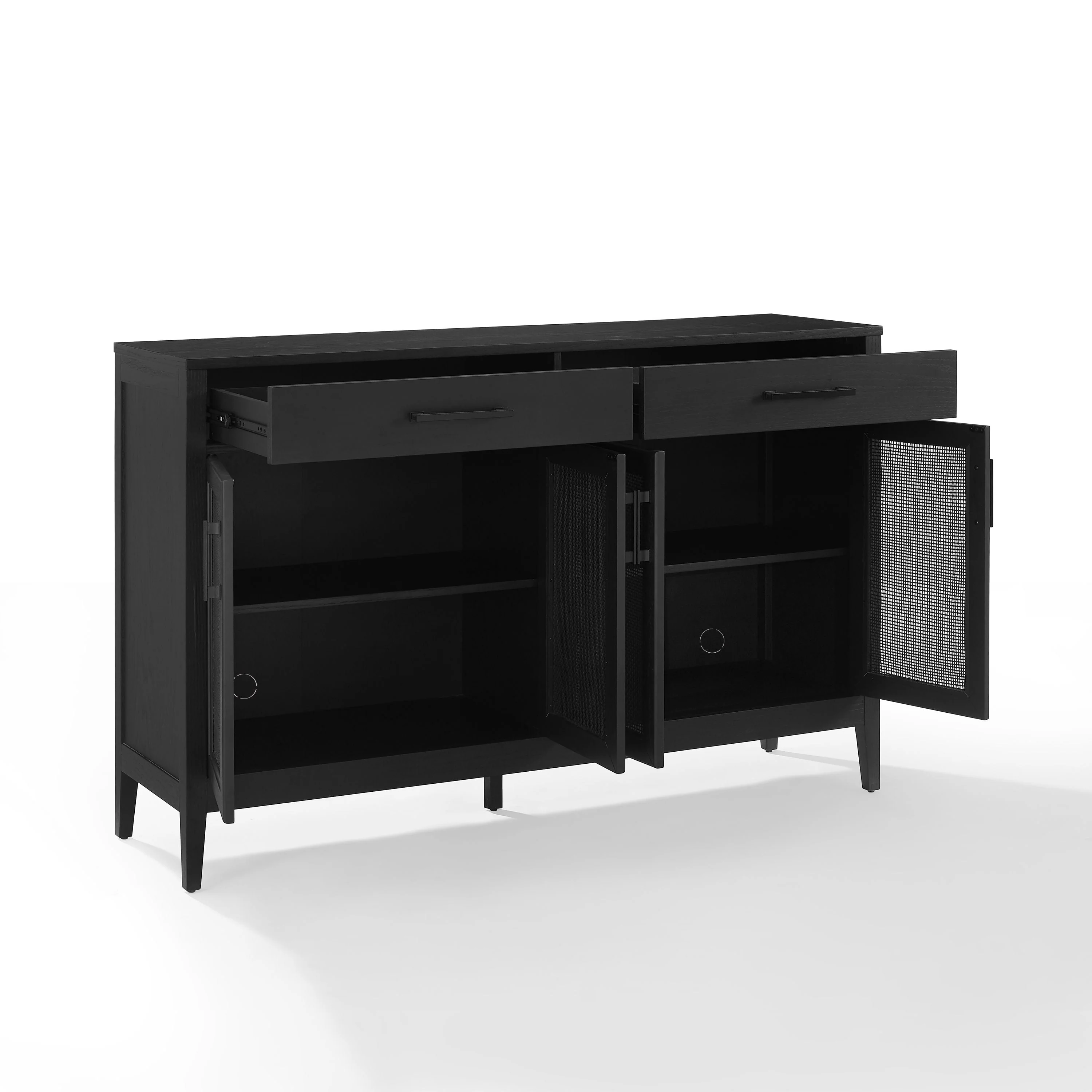 Crosley Furniture Milo Sideboard Black - Image 3