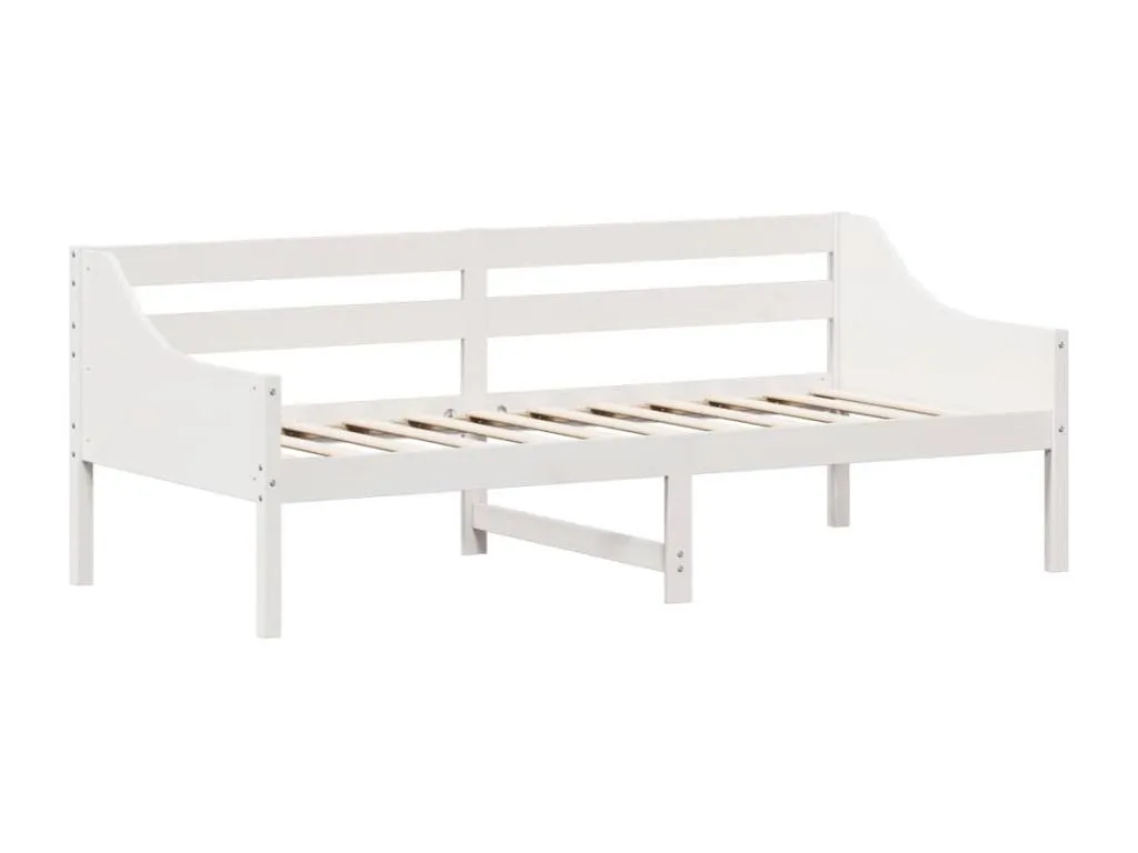 Sofá cama Patriciabaezcasa maciza de Patriciabaezcasa blanco 80x200 cm