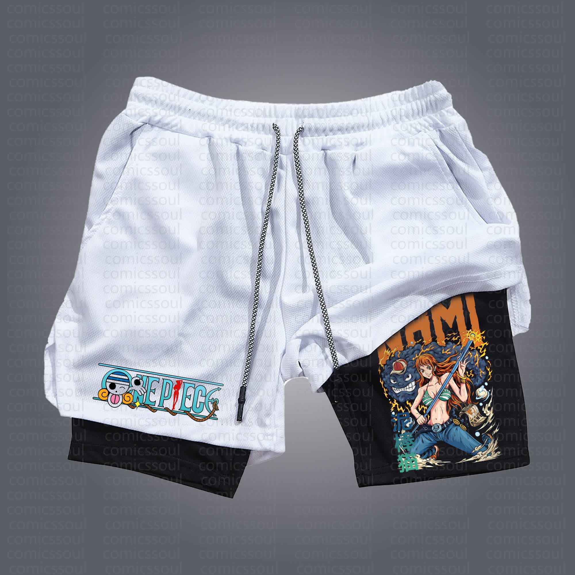 Unisex Casual Anime Streetwear Shorts 丨Comicssoul