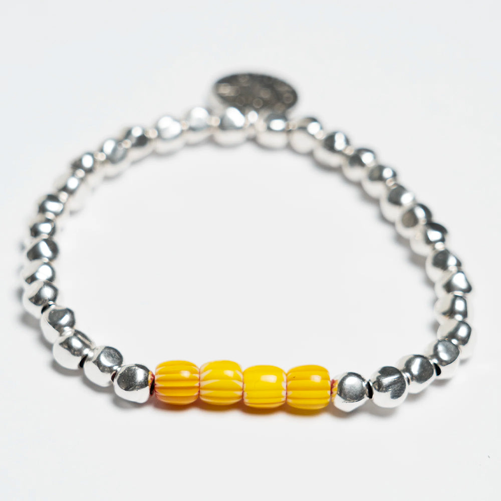 Gottlob - Bracelet Edition N° 2  - Orange & Rouge foncé