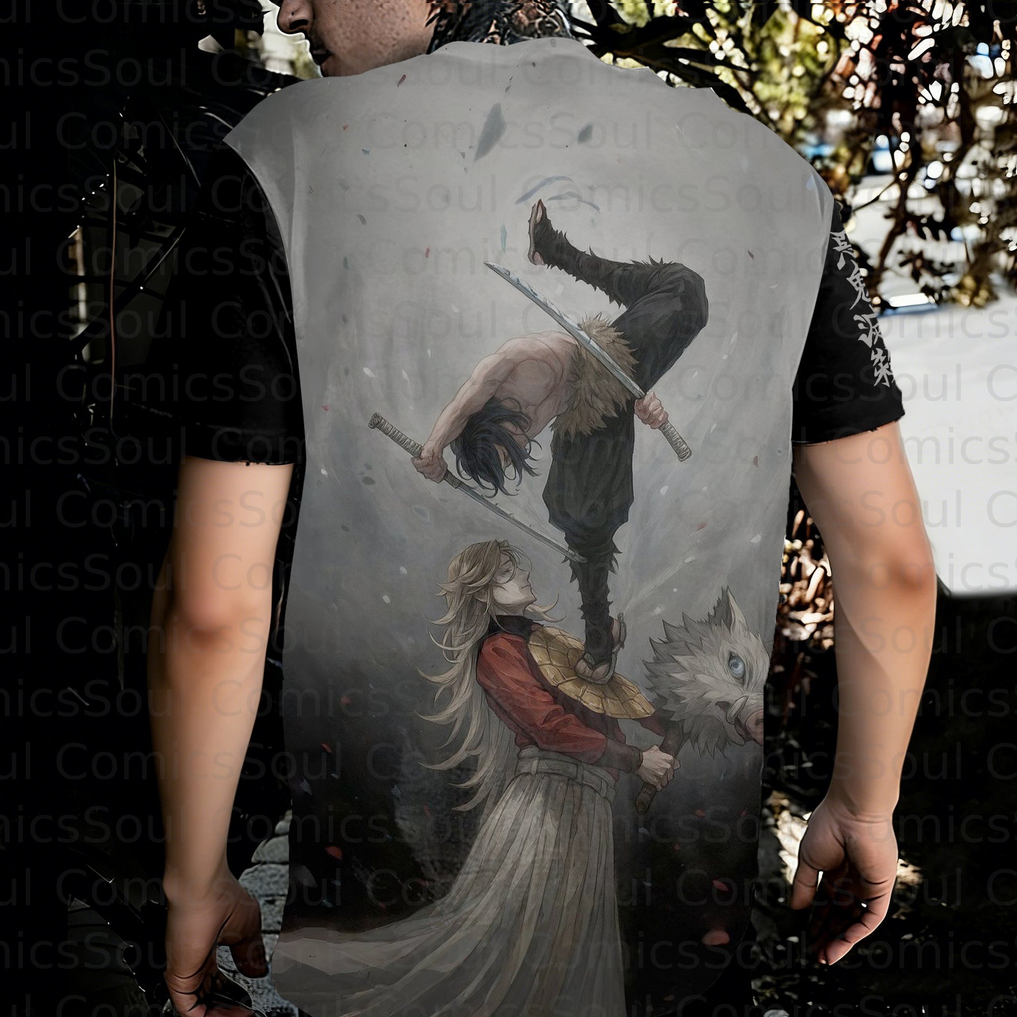 Unisex Anime Inspired Vintage T-Shirt