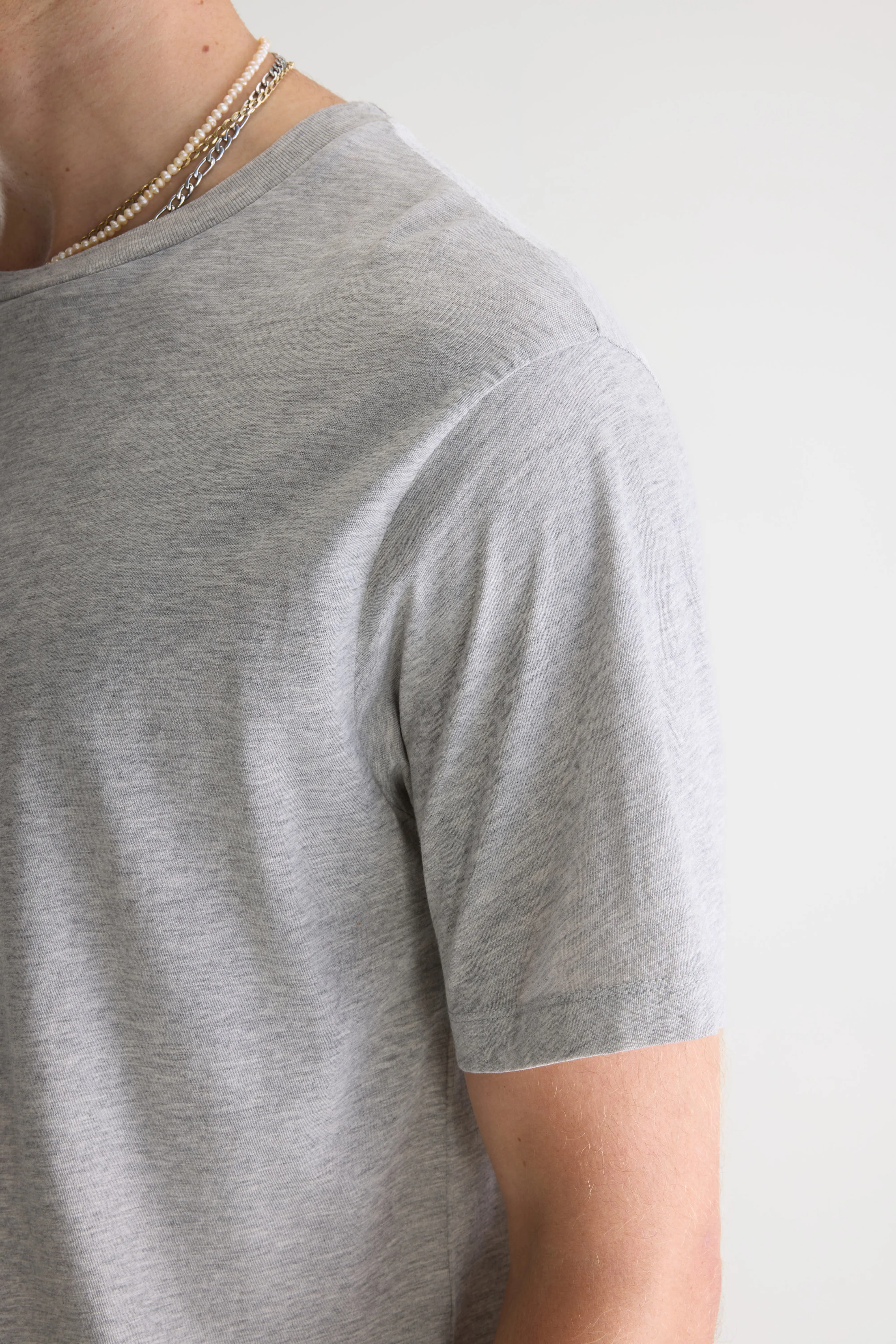 Bellerose Vinx grey short-sleeve t-shirt (242 / M / H. GREY)