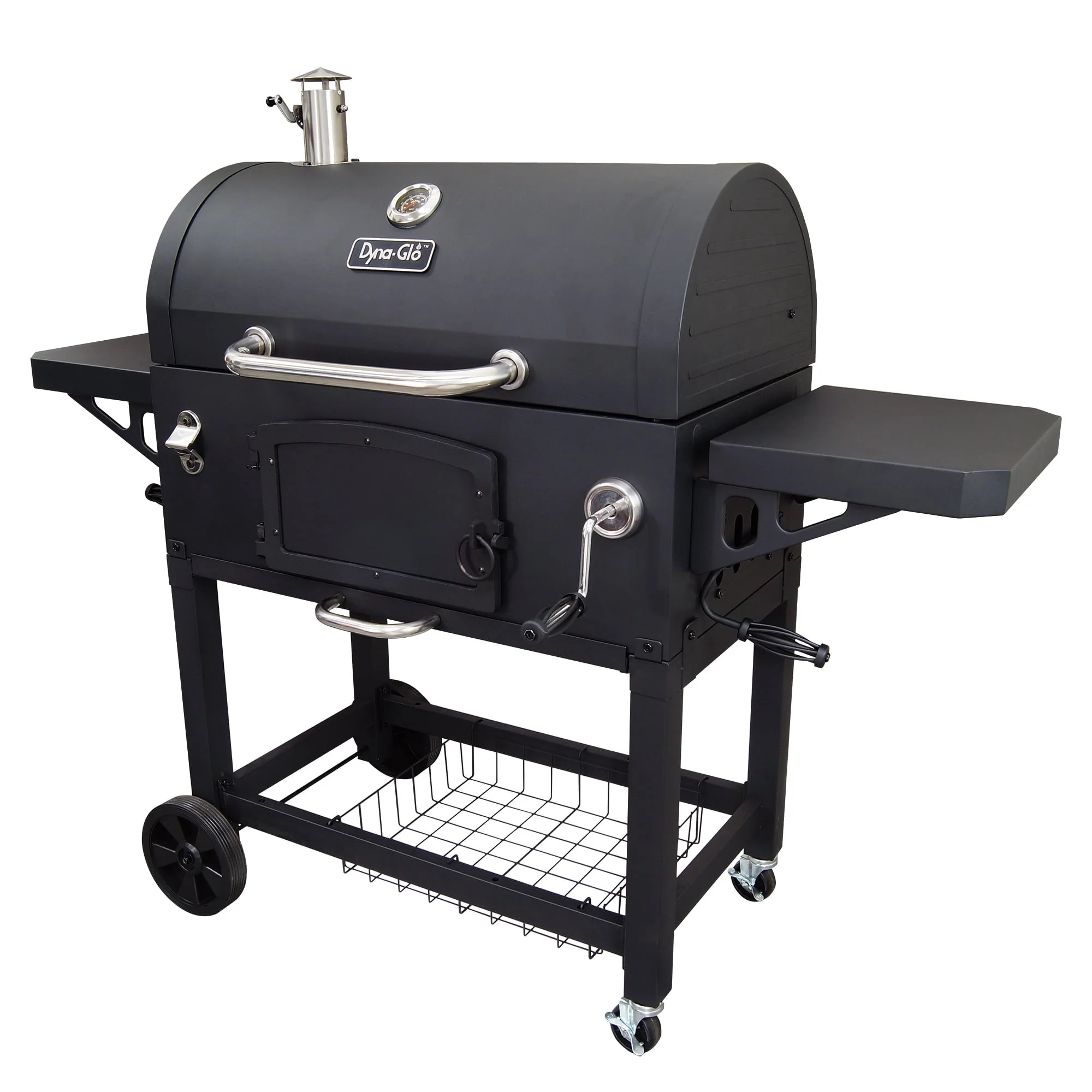 X-Large Heavy-Duty Charcoal Grill - 32 in. W- 816 sq.in. of Cooking Area Black - Image 11