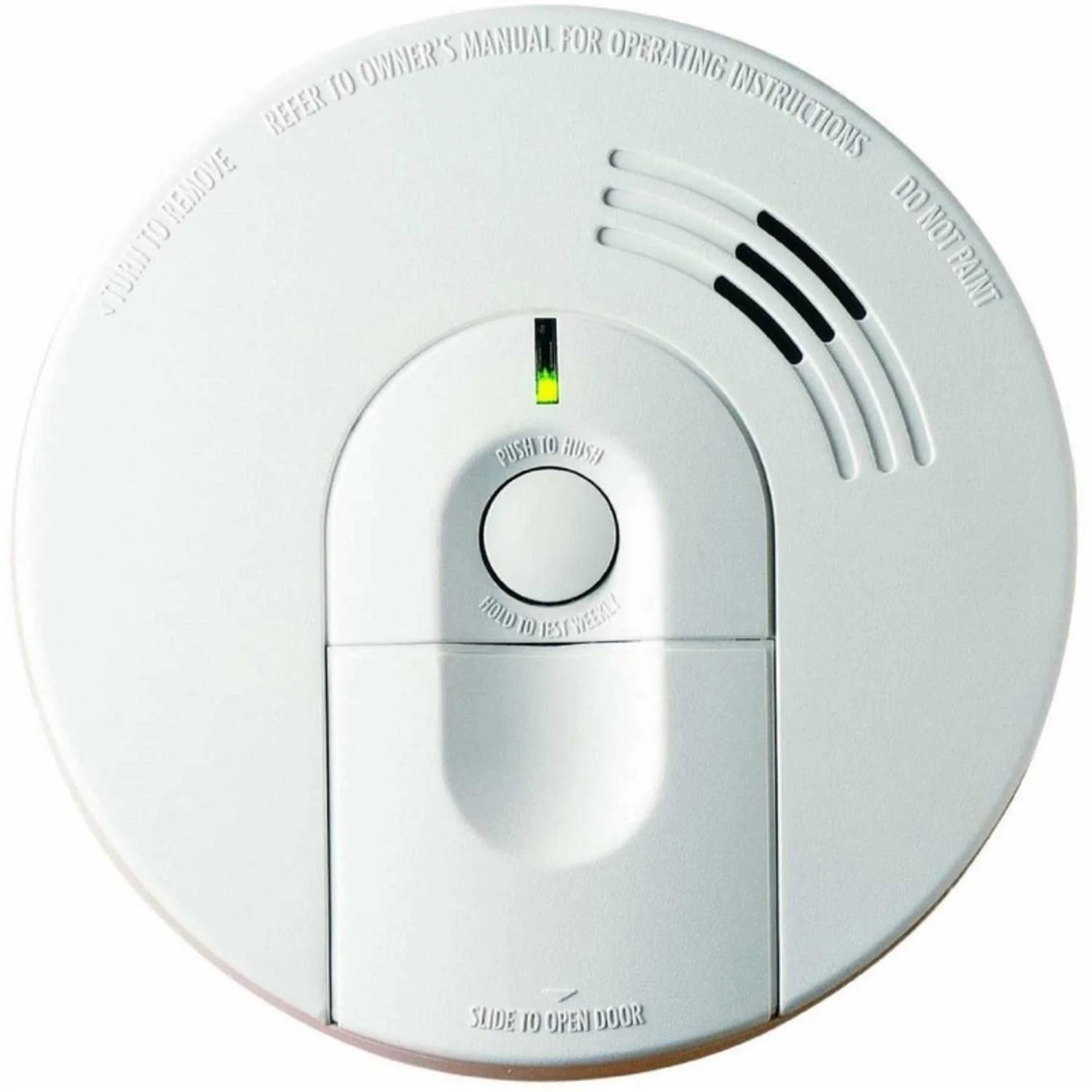 Kidde Firex Hardwired Ionization Smoke Alarm, White, 5.6-Inch Dia x 1.8-Inch - i4618