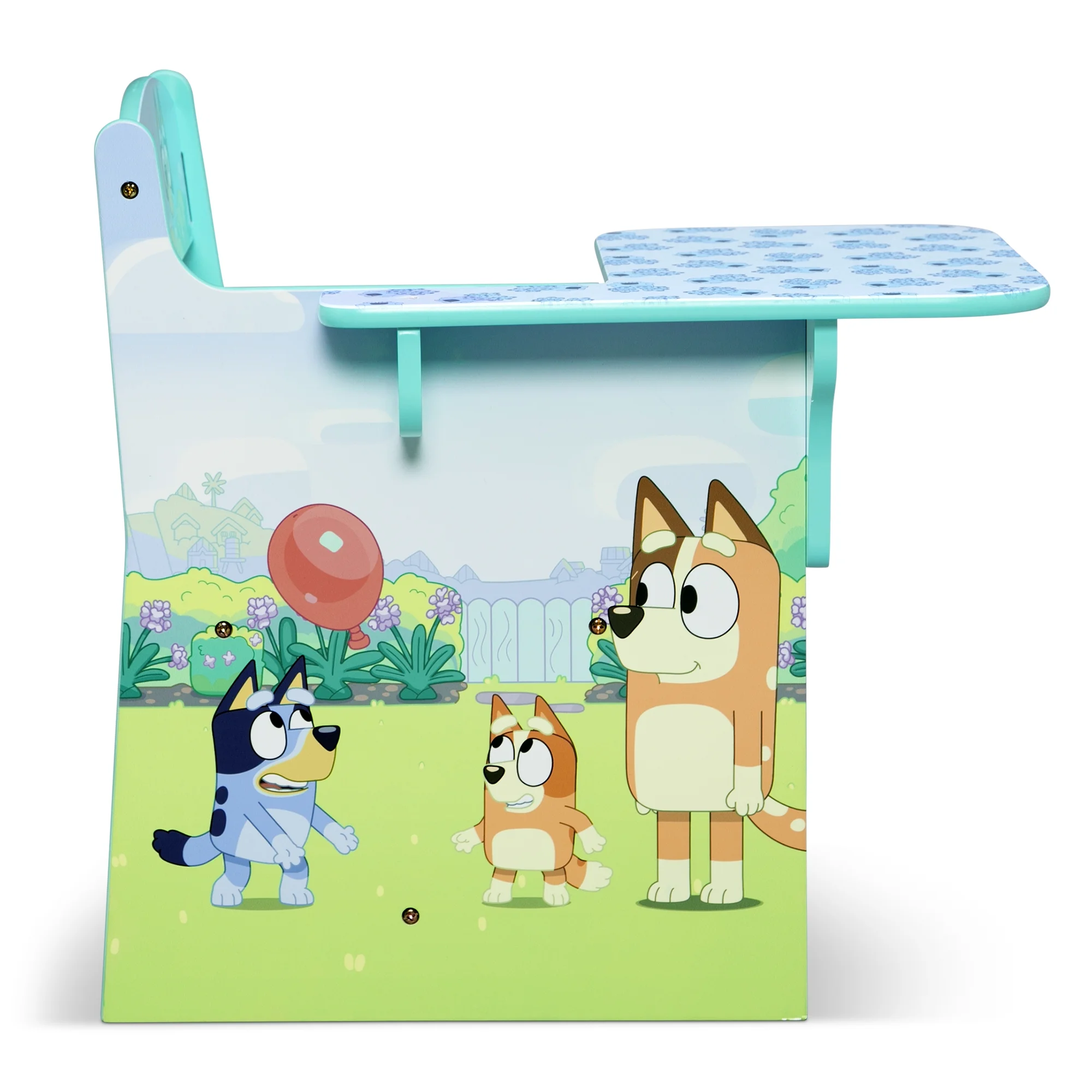 Bluey 3-Piece Toddler Bedroom Set by Delta Children, Blue - Image 12