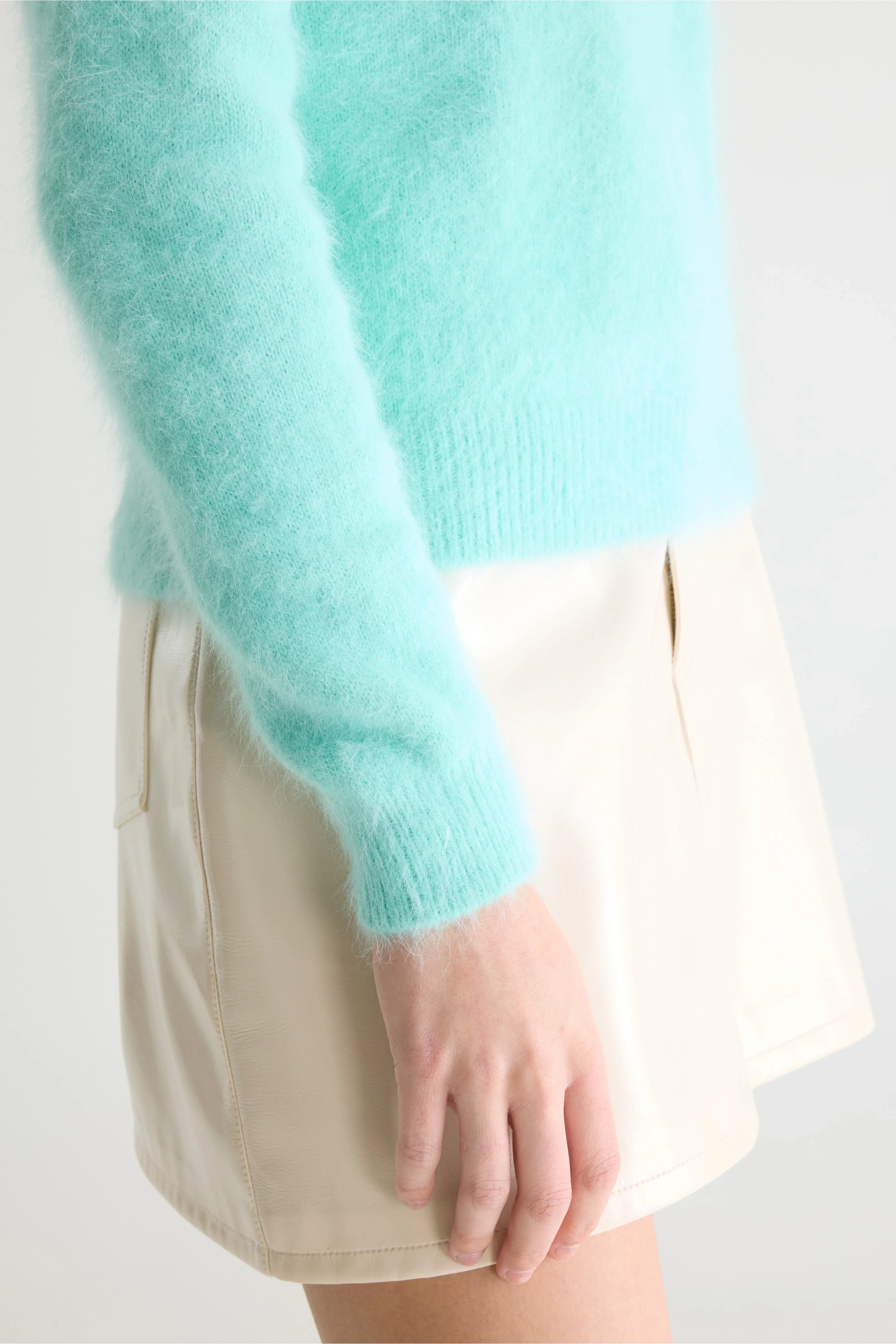 Bellerose Datti angora-blend sweater (261 / W / ICEBERG)