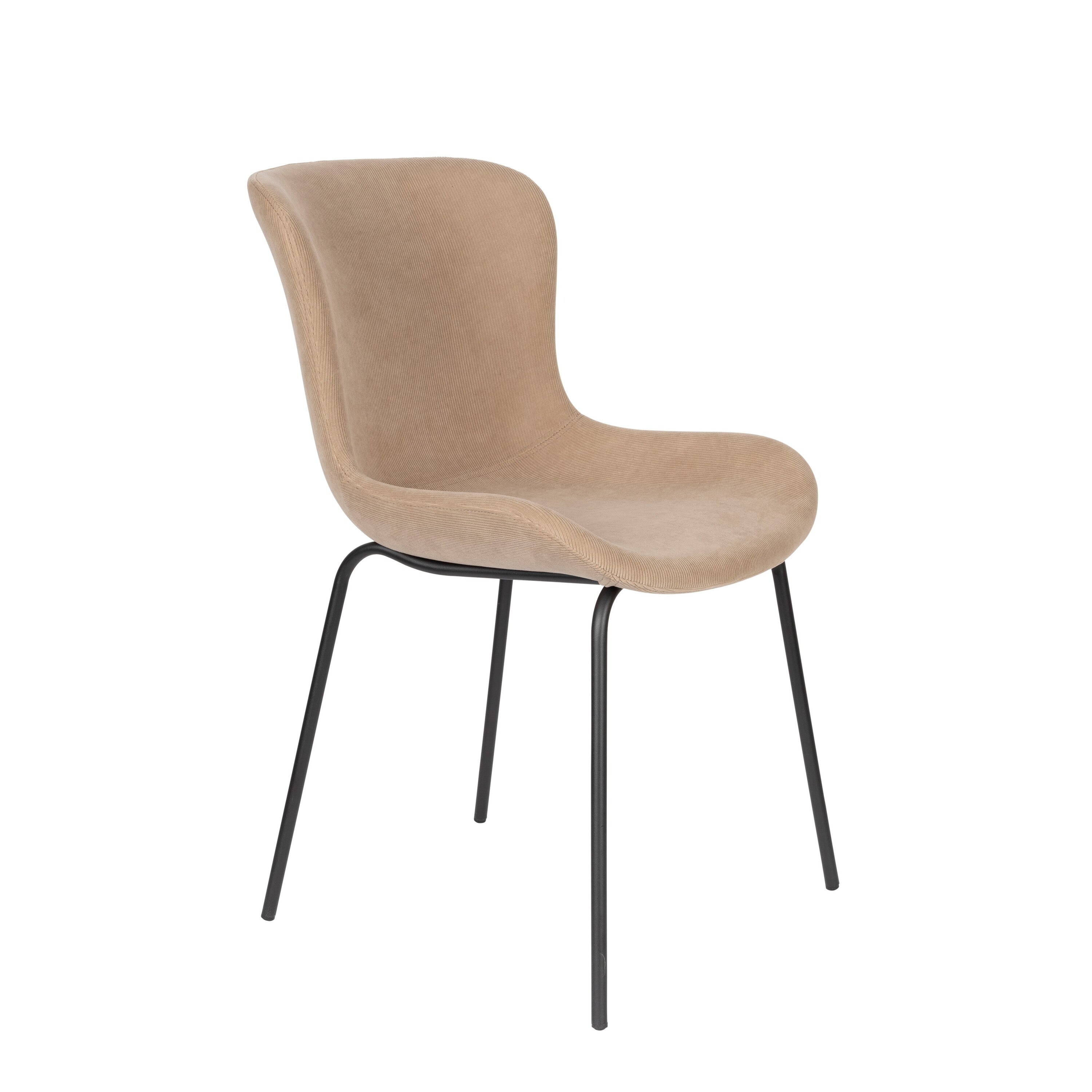 Blokker basic Flow Eetkamerstoel - Taupe