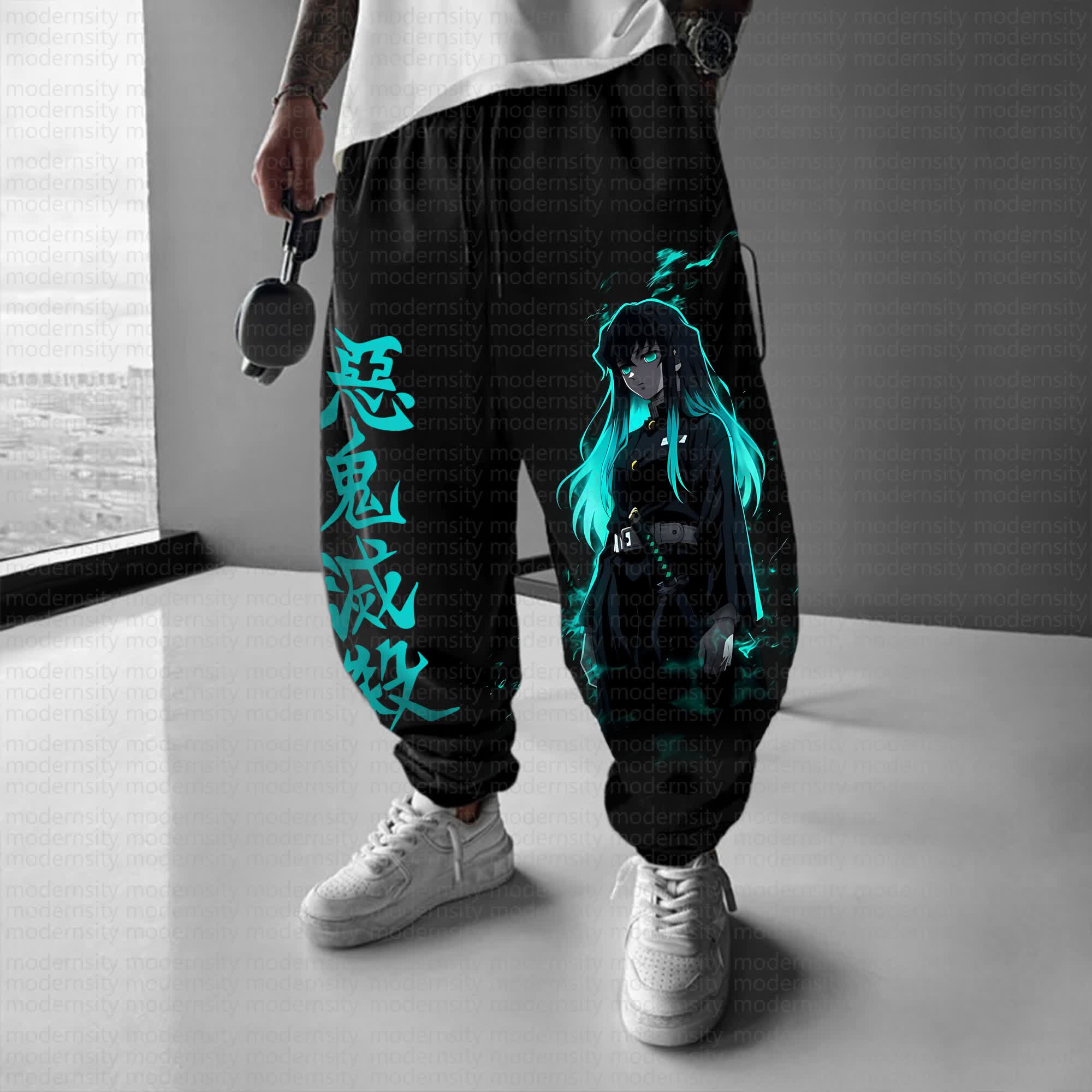 Unisex Anime Inspired Vintage Pants丨Comicssoul