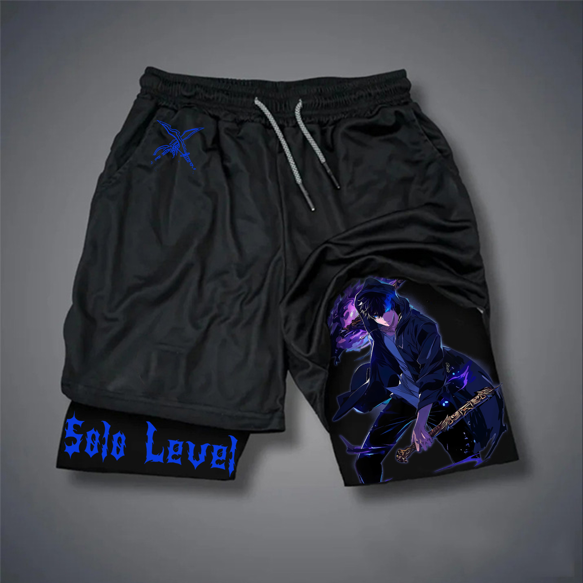 Unisex  “Comicssoul” Casual Anime Streetwear Shorts