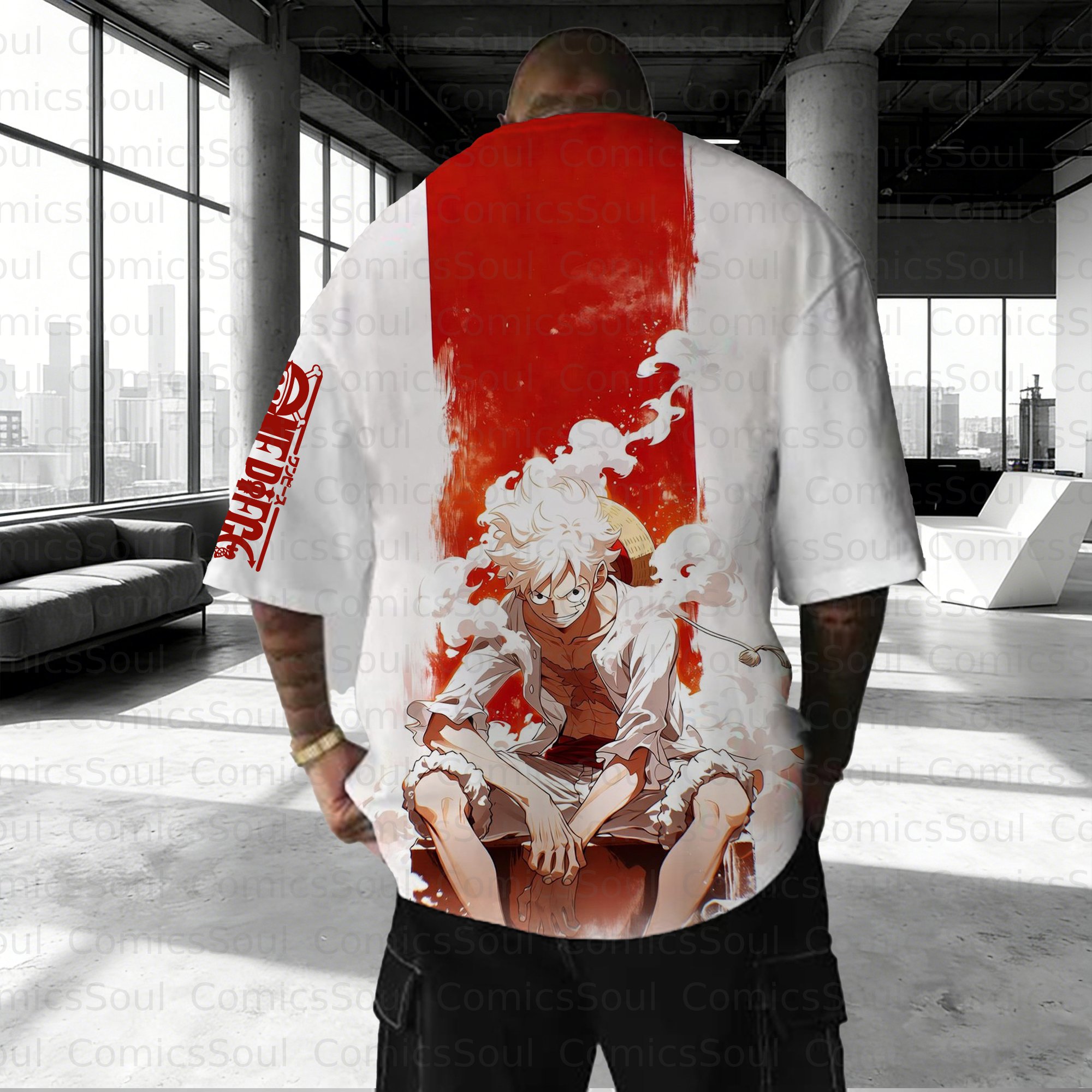Unisex Anime Inspired Vintage T-Shirt