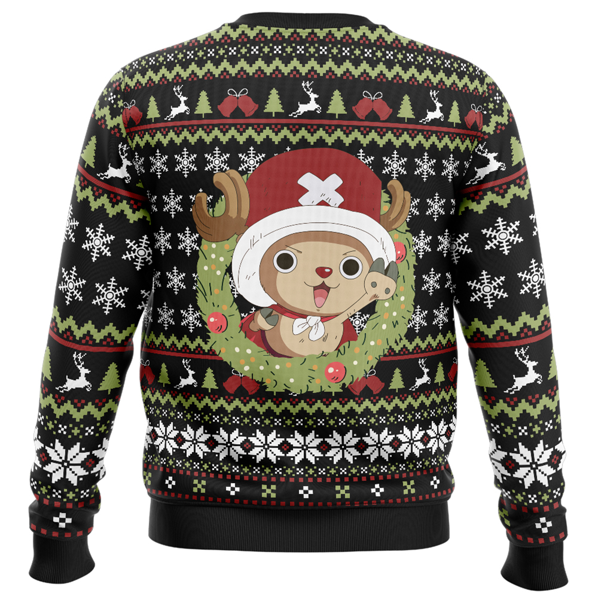 Unisex Anime Ugly Christmas Sweater TeeThreads Sustain the Scene with Custom Apparel
