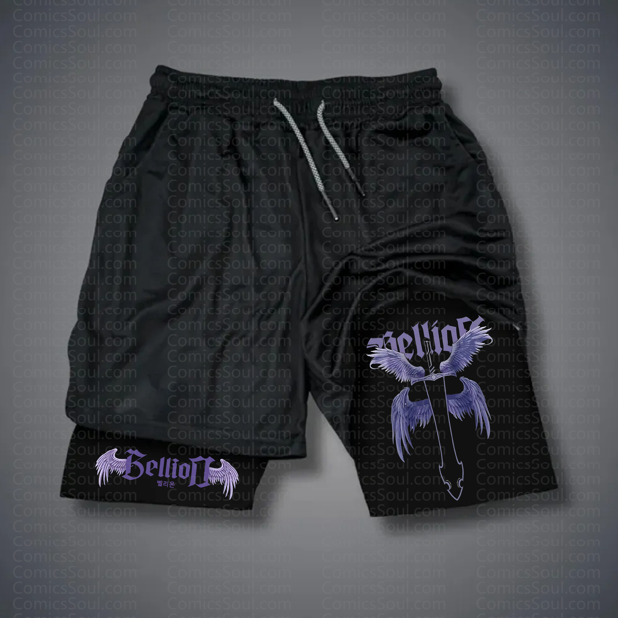 Unisex Casual Anime Streetwear Shorts 丨Comicssoul