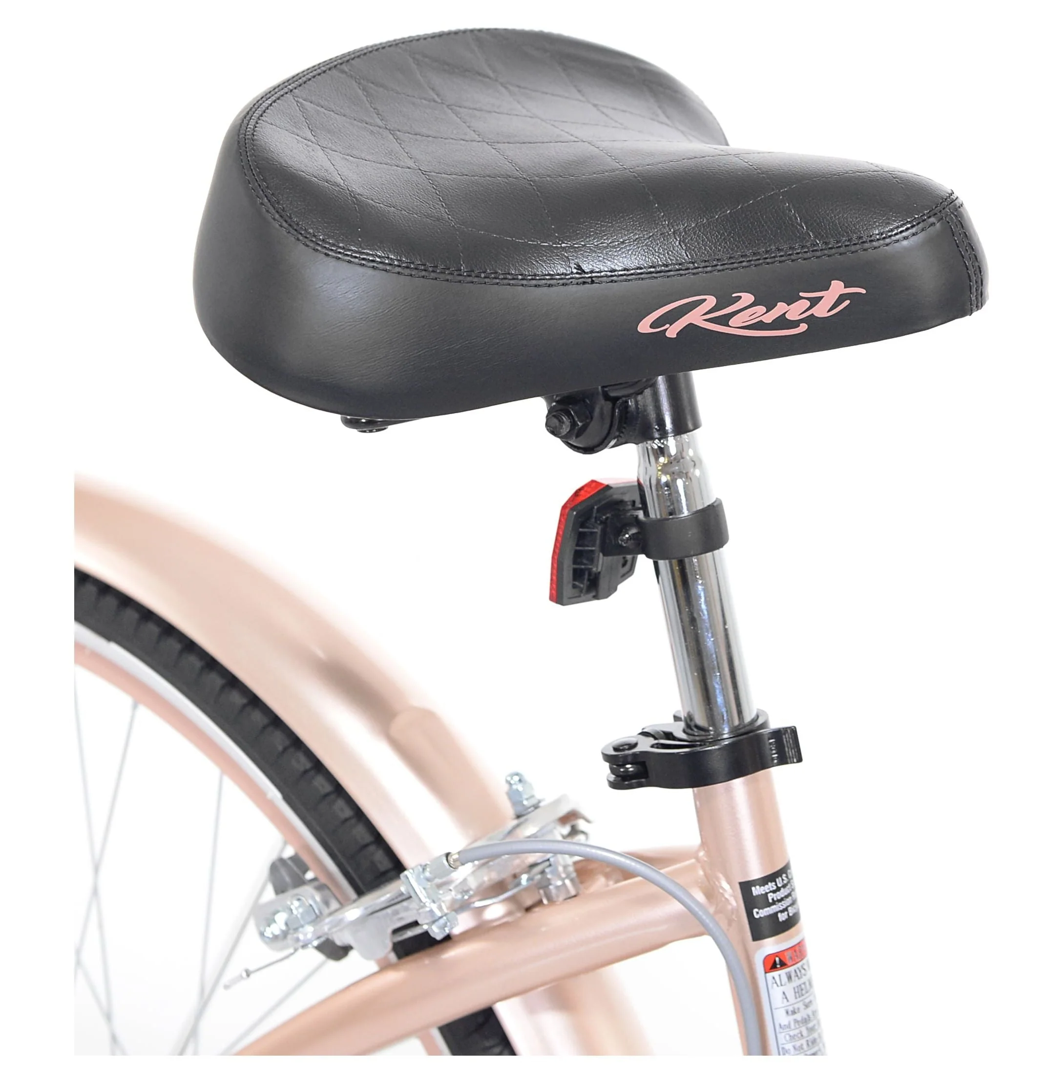 Kent 26 in. Bayside Women's Cruiser Bike, Rose Gold - Image 10