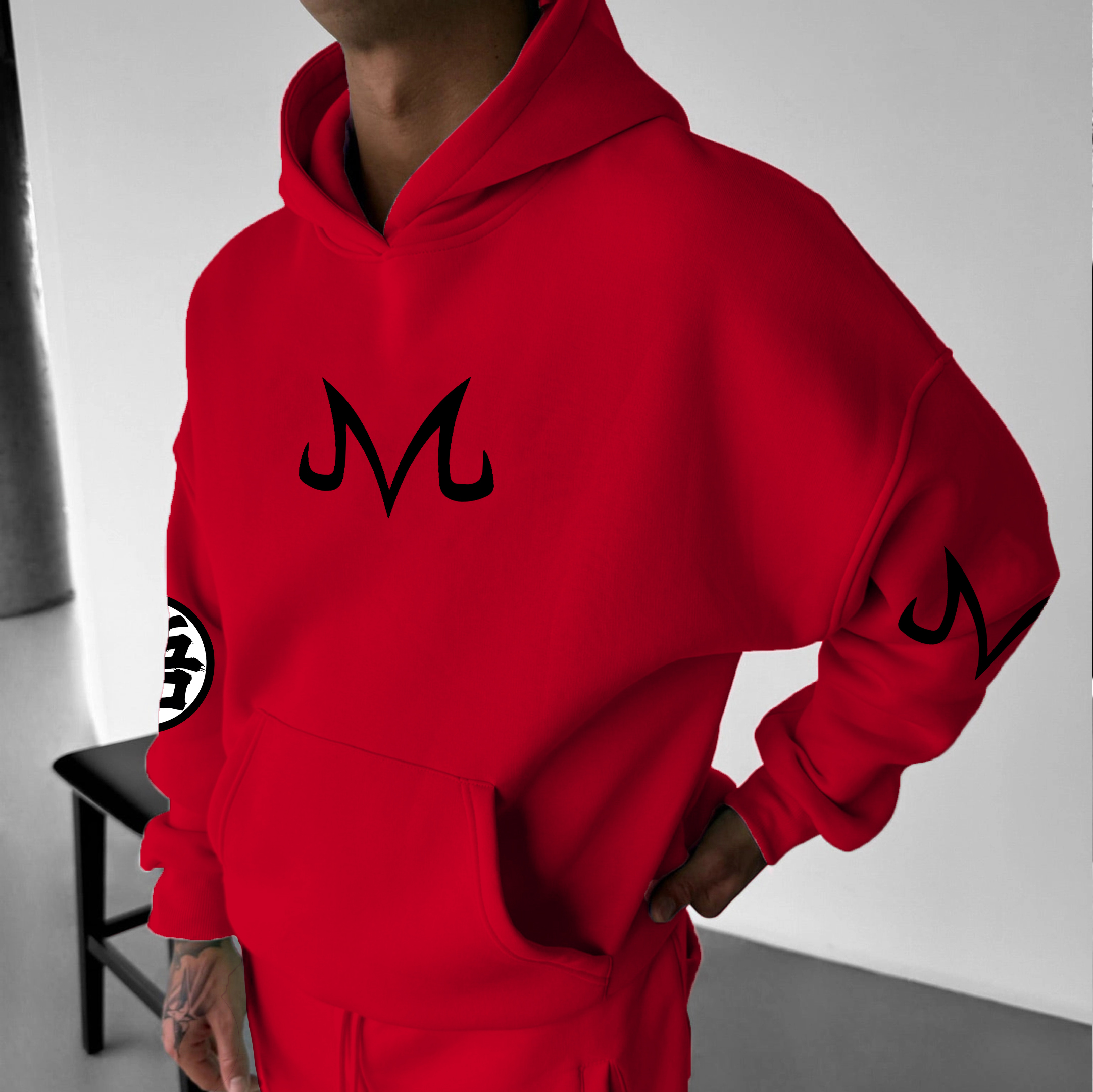 Unisex Anime Graphic Streetwear Vintage Hoodie TeeThreads Sustain the Scene with Custom Apparel