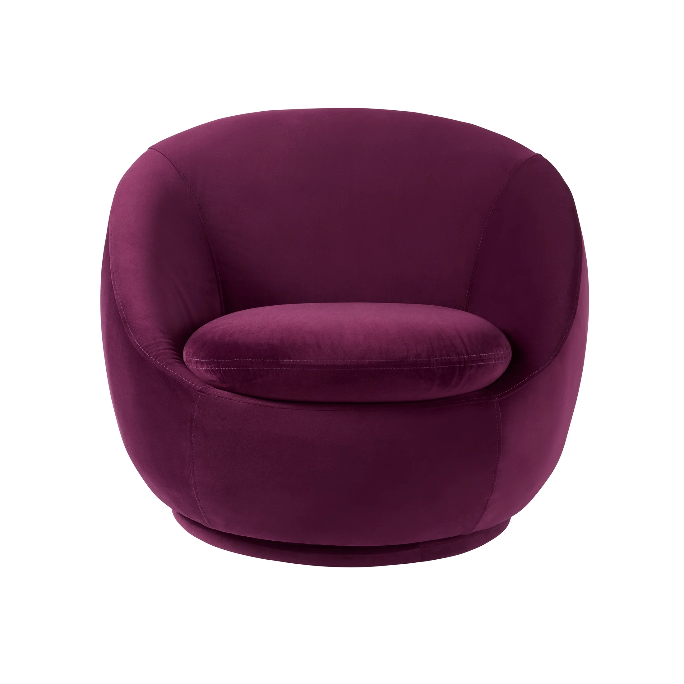Better Homes & Gardens Mira Swivel Accent Chair, Cream Shearling - Image 49