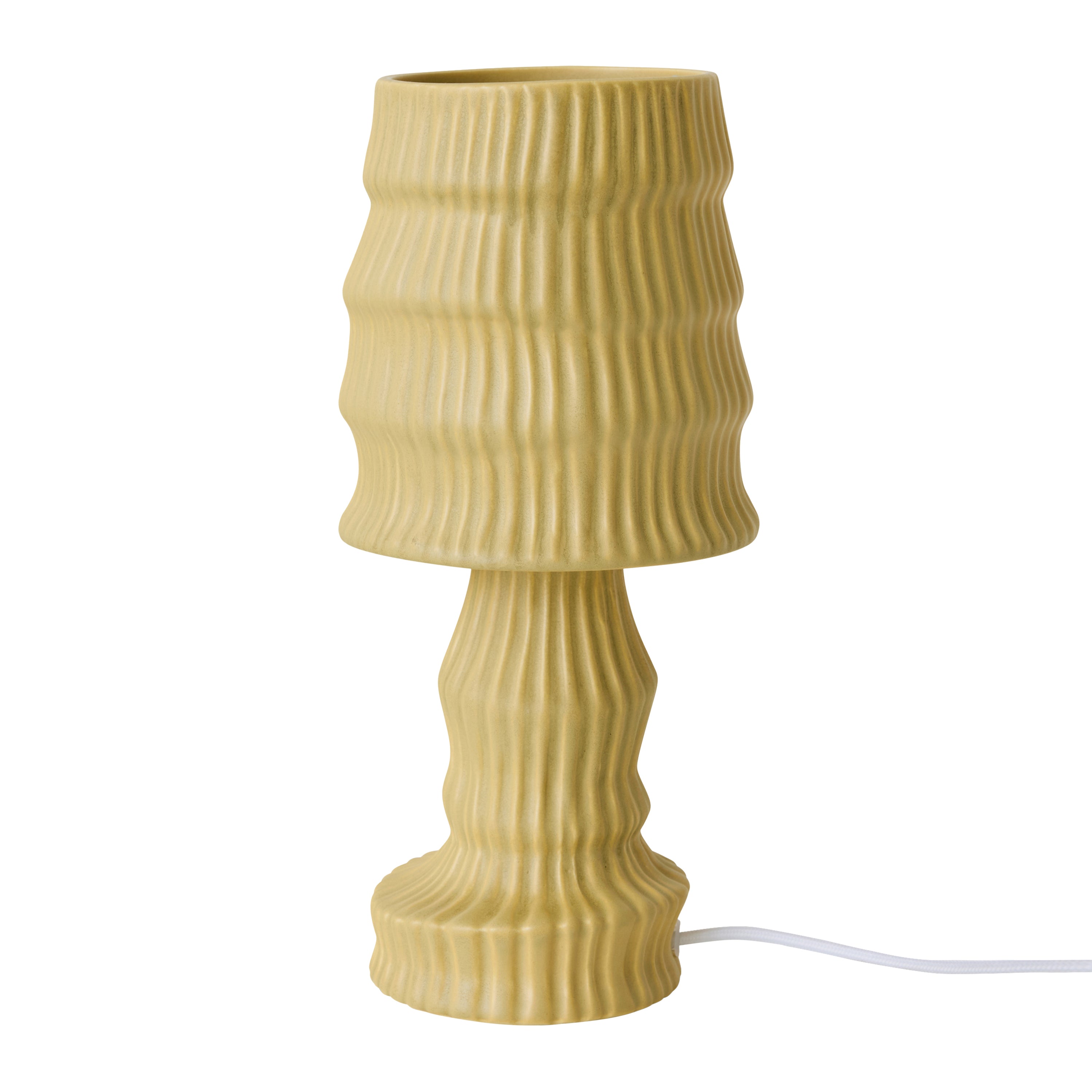 HKliving Ceramic Tafellamp - Ochre