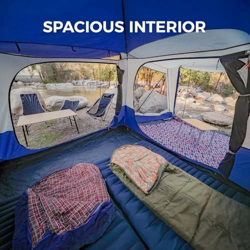 SUV Tent, Instant 6-8 Person Waterproof & Windproof Tailgate Car Camping Tent with Movie Screen for Family Camping & Outdoor Adventures - Image 10