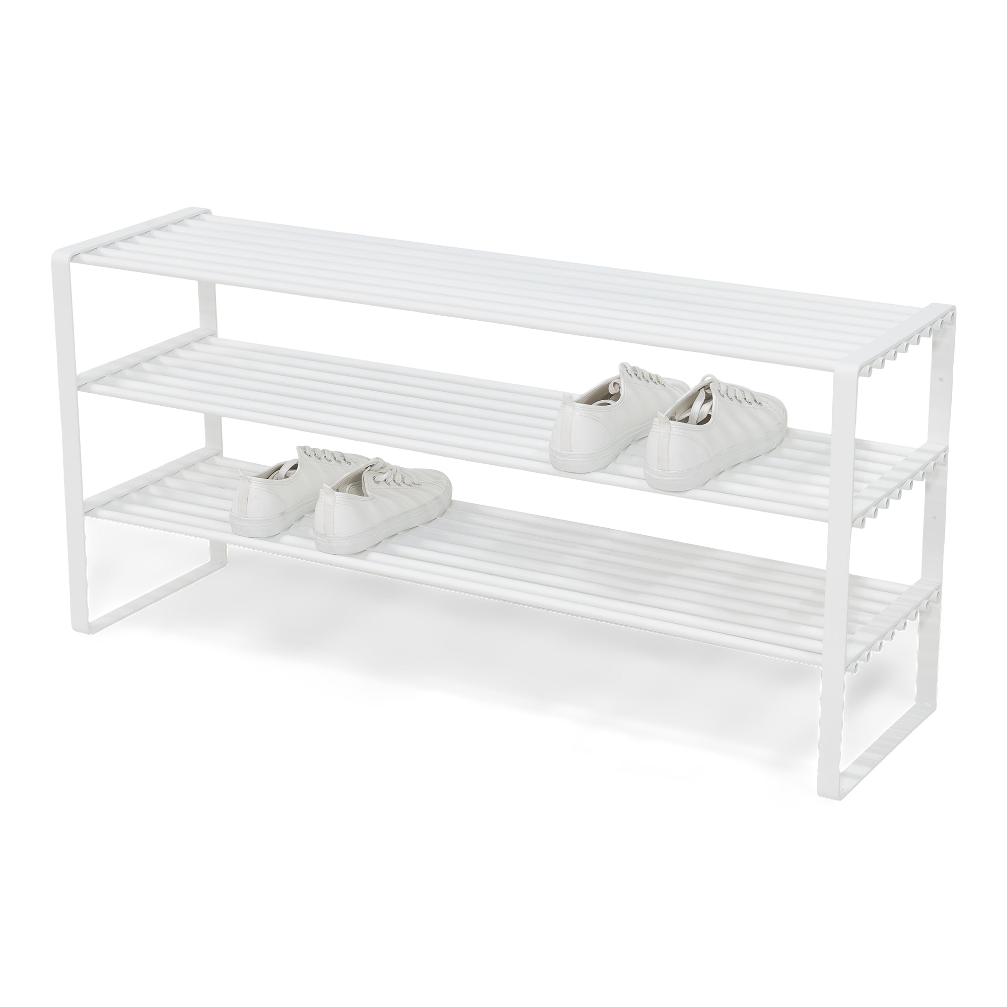 Spinder Design schoenenrek Rex SR 2 - Wit - 100 cm
