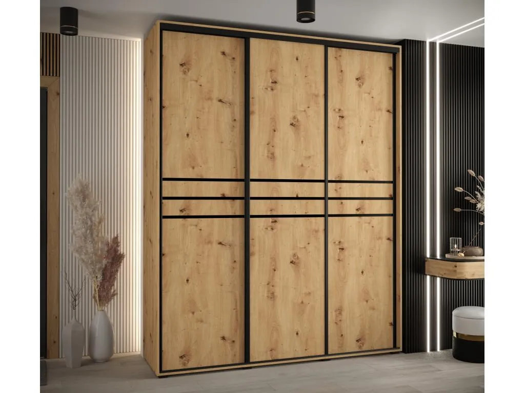 ARMARIO CON PUERTAS BATIENTES 235.2/190/60 3 puertas