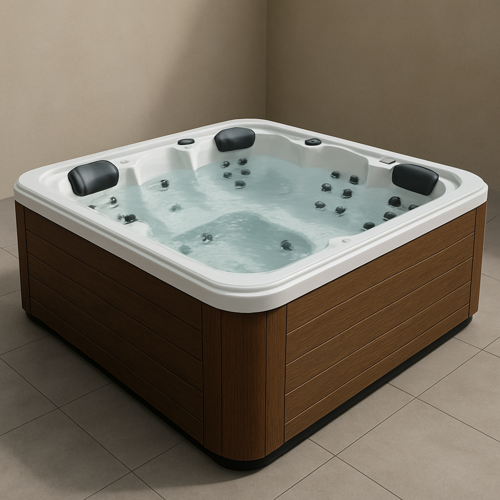 Spas rígidos 200x200x80 marrón DcaDTYl485DB