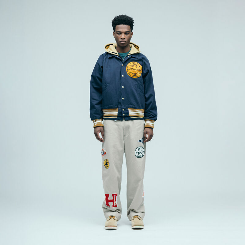 HUMAN MADE COLLEGE PANTS