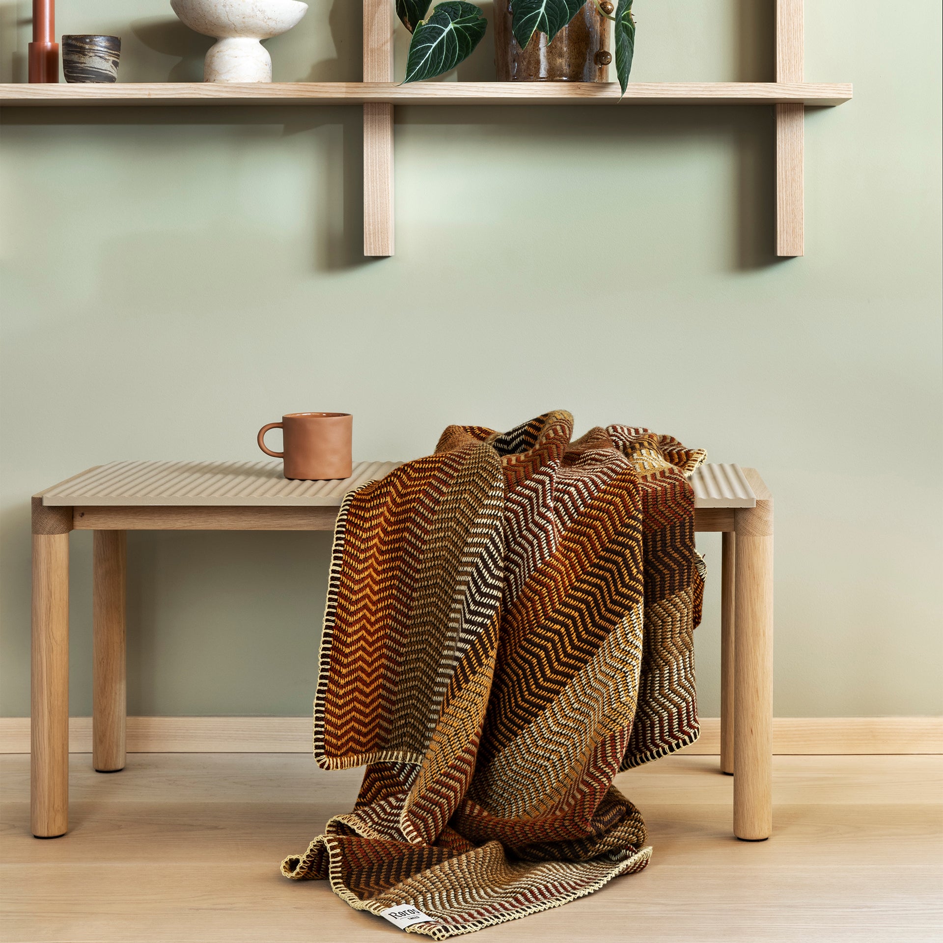 Røros Tweed Fri Plaid - Stubble Field