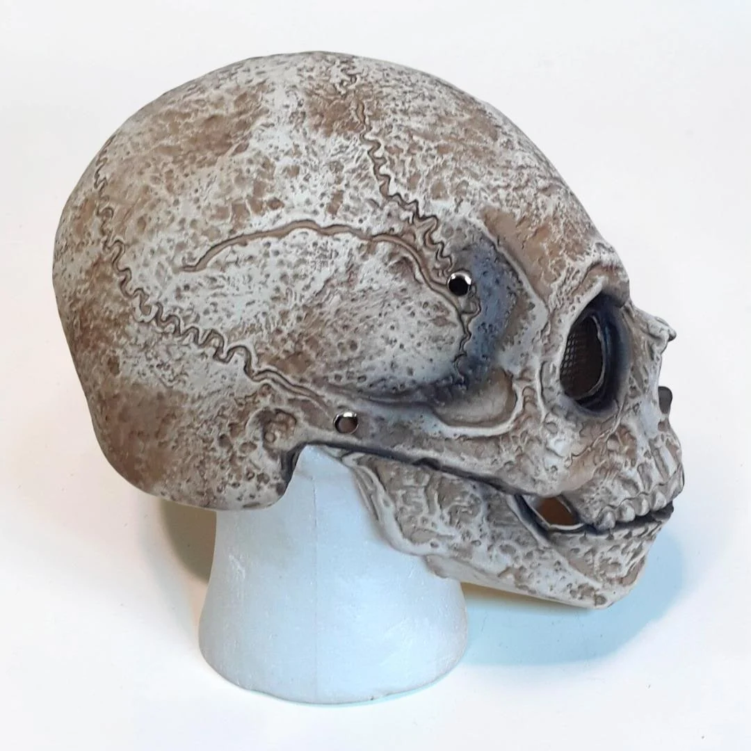 Halloween Costume Mask Skull Moving Jaw Cosplay Accessory - Image 4 Halloween Costume Mask Skull Moving Jaw Cosplay Accessory - Image 4