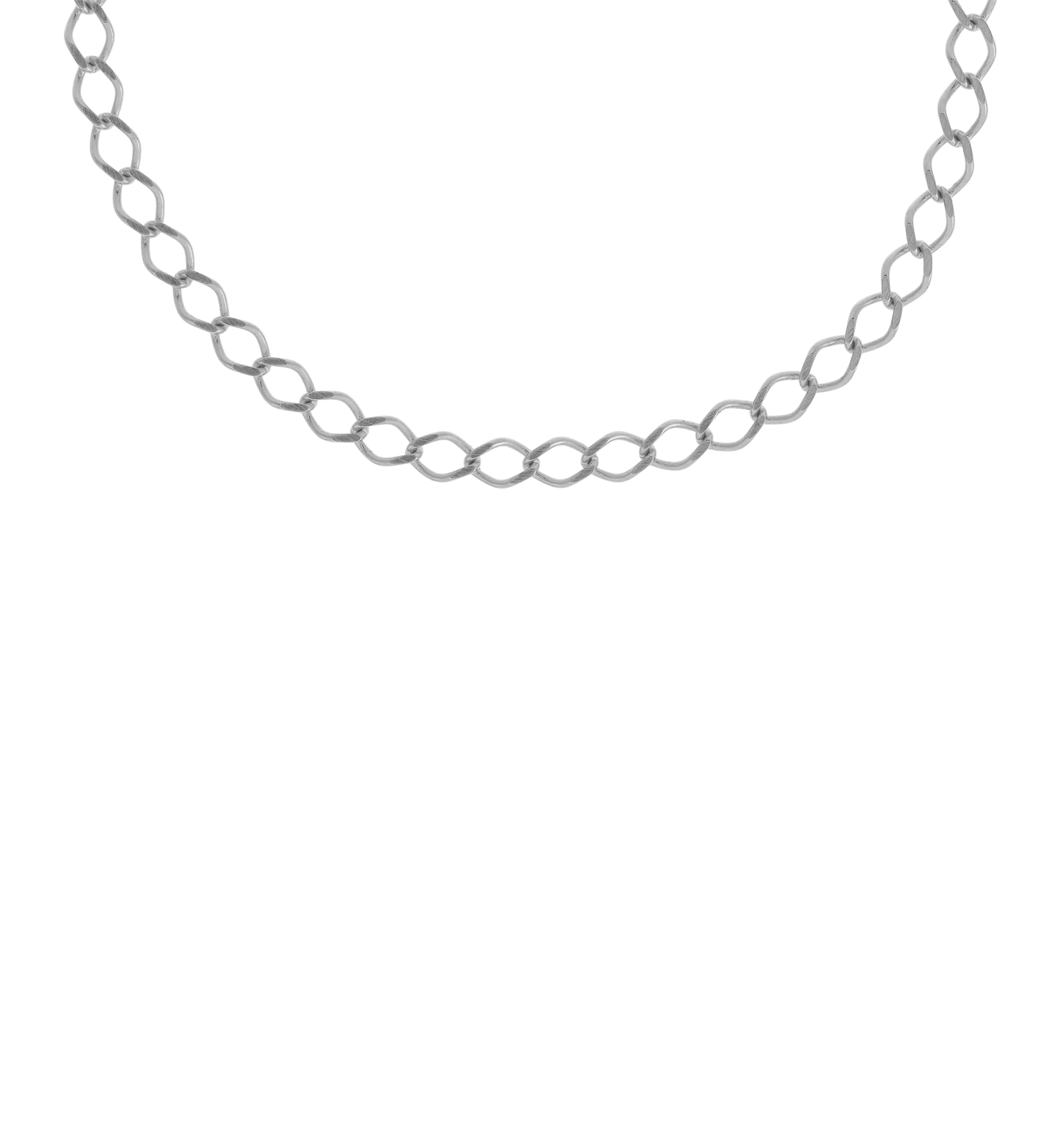 Rombo Plain Bracelet Silver