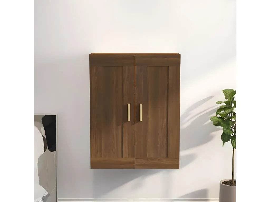 Armario de pared Francomuebleses ingeniería Francomuebleses marrón 69.5x32.5x90 cm