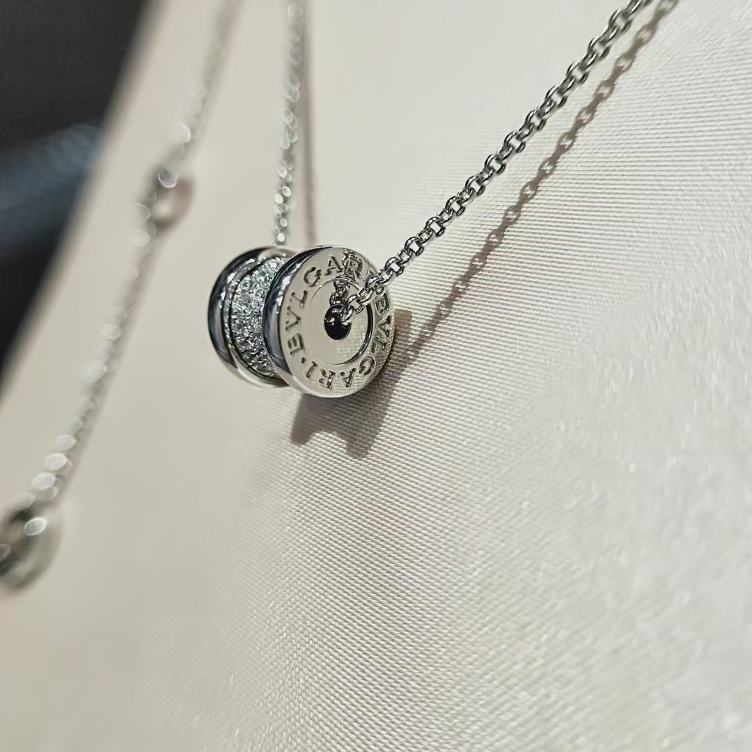 Bvlgari B.zero1 Necklace - Full Diamond - Original Replica Club