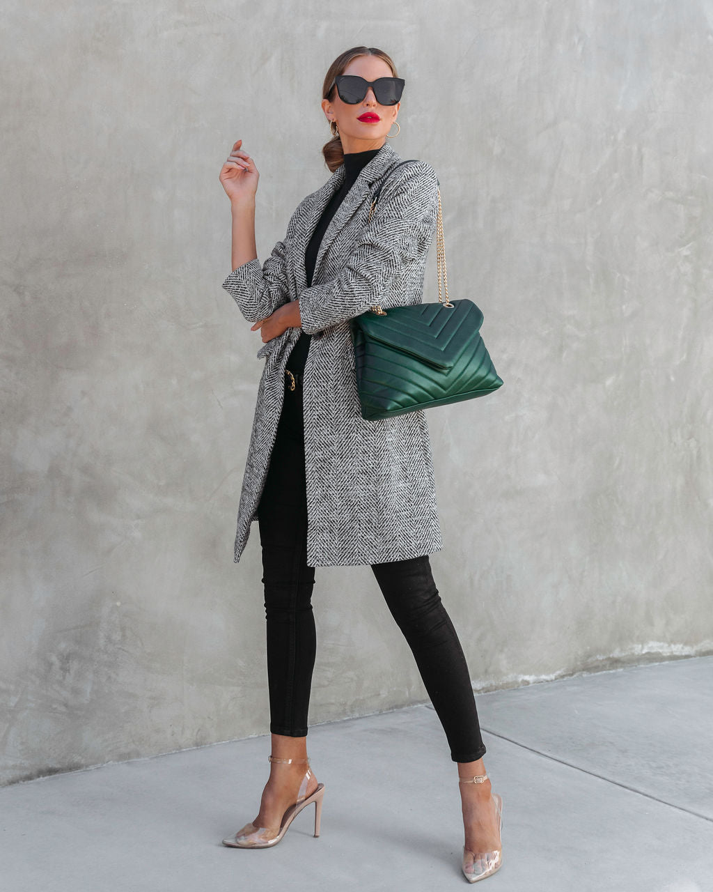 Work It Girl Pocketed Coat - Se7enfashion