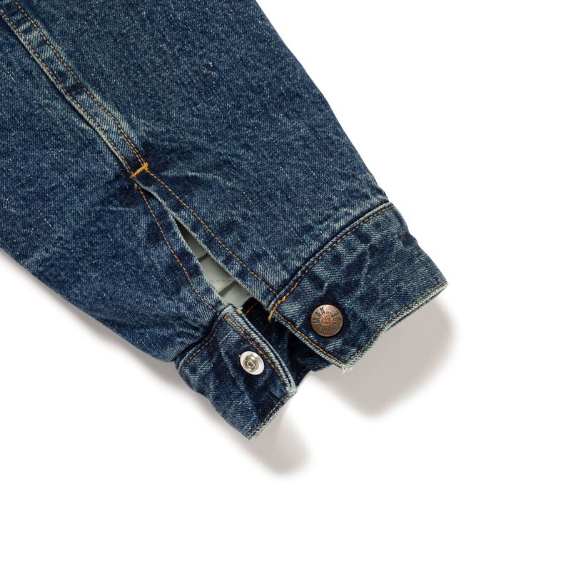 HUMAN MADE BOA LINED DENIM JACKET