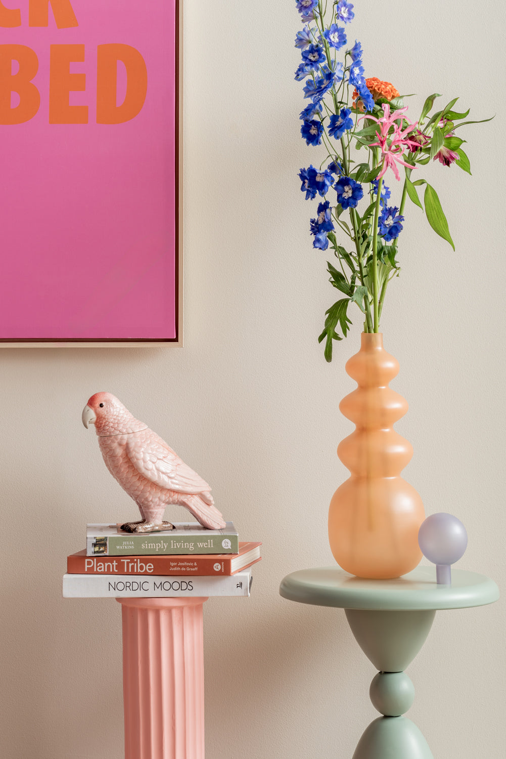 present time - Storage Jar Bird