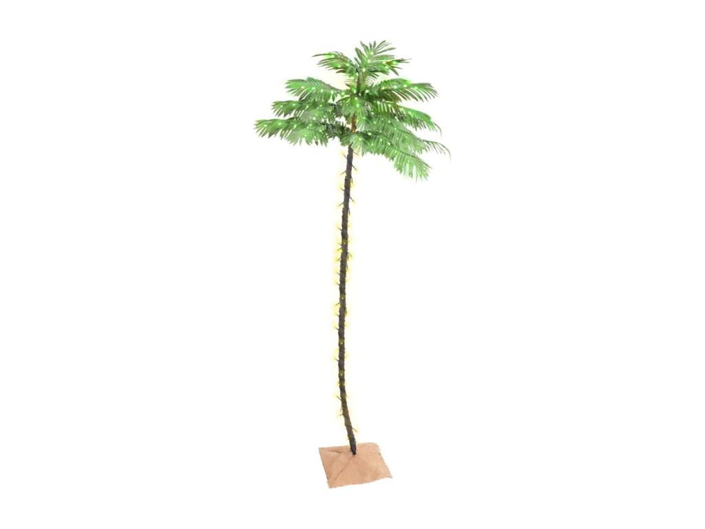 Palmera LED 252 LEDs Tucasago cálido 400 cm