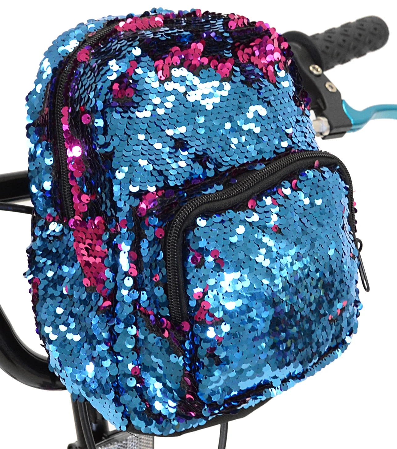 20" Illusion Girls Bike, Blue/Purple - Image 5