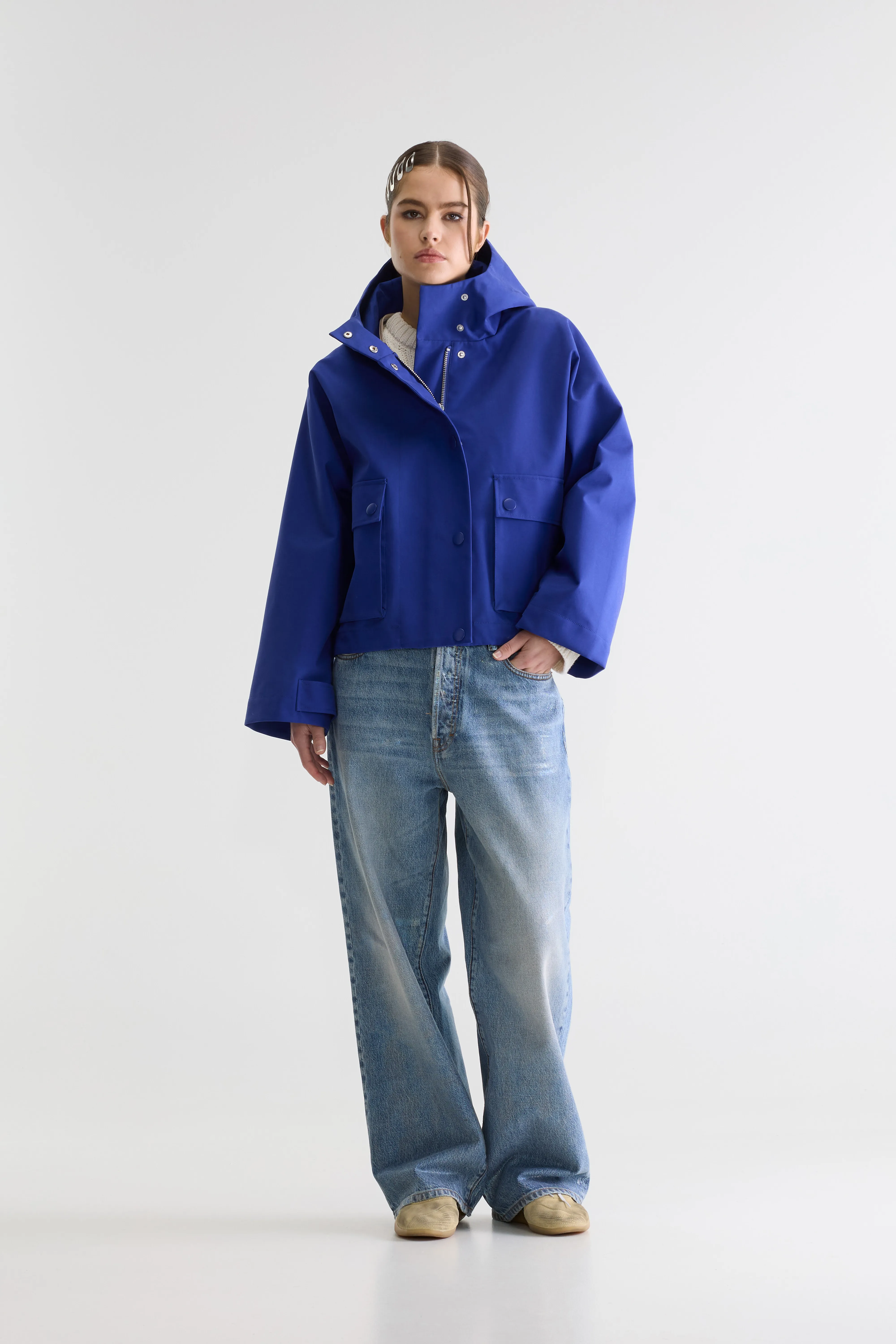 Bellerose Jenna hooded jacket (261 / W / LAZULI)