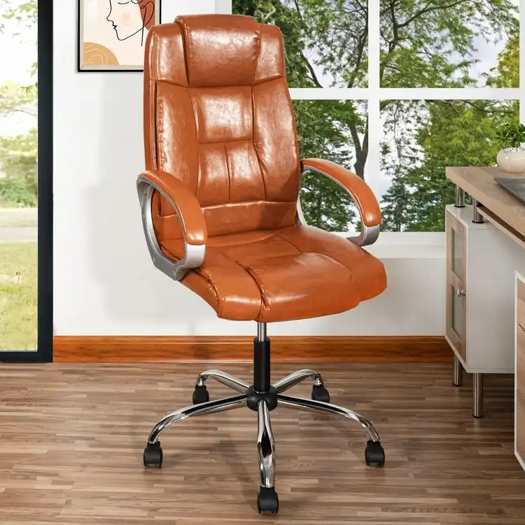Adjustable Ergonomic Office Chair with Breathable Mesh, Lumbar Support, and 360-Degree Swivel Wheels for Enhanced Mobility