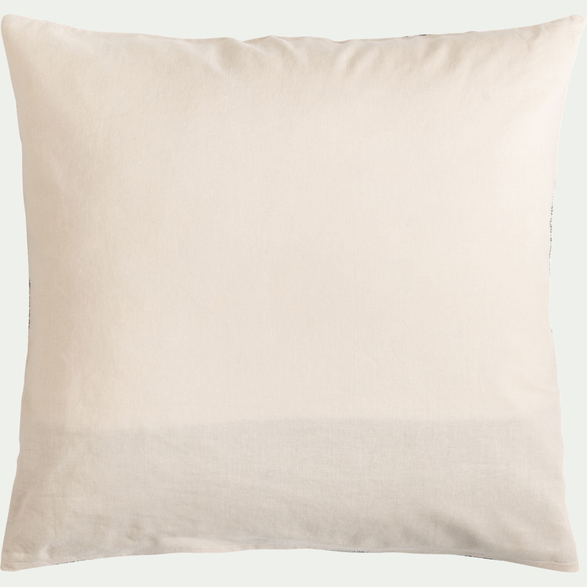GOYA - Housse de couette 260x240cm et 2 taies d'oreiller 63x63cm en coton et lin - motif amande