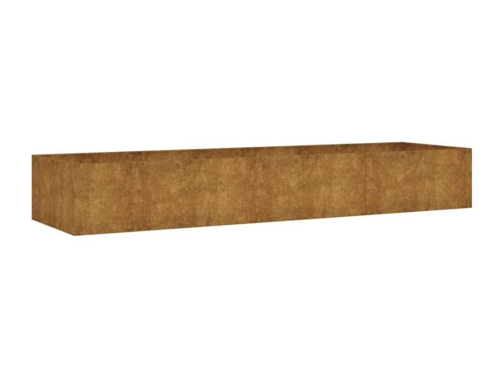Decoratodo acero corten 280x80x40 cm