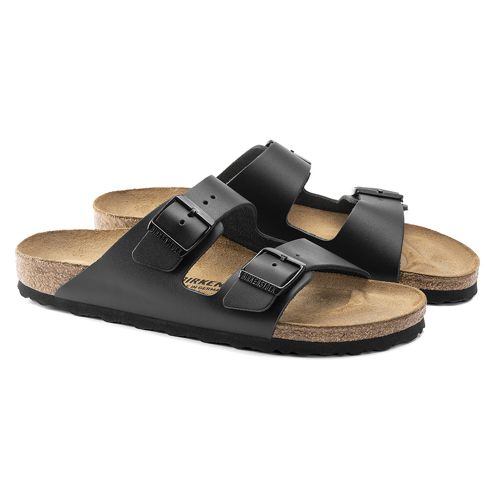 Birkenstock - Sandales Arizona cuir naturel - Noir