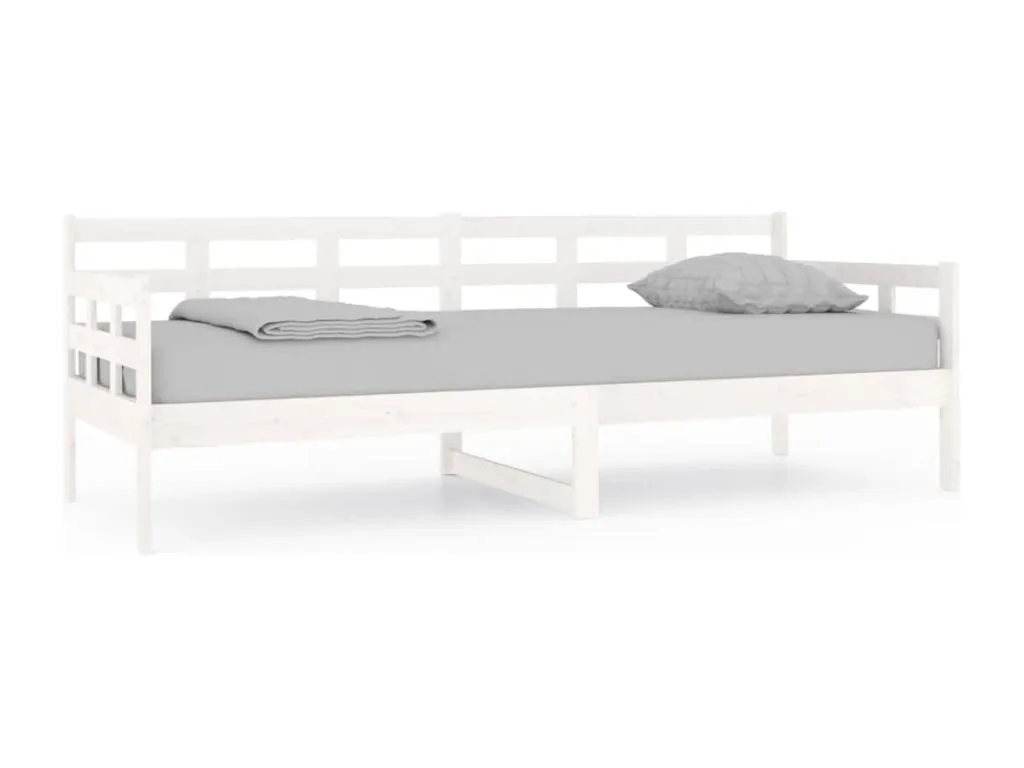 Sofá cama Lluesmahome maciza de Lluesmahome blanco 80x200 cm 47019OASK