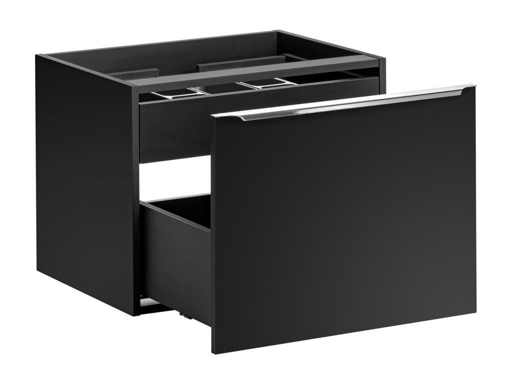 Armario Bajo Lavabos SANTA FE CUW60 2D 60x46x46 Negro