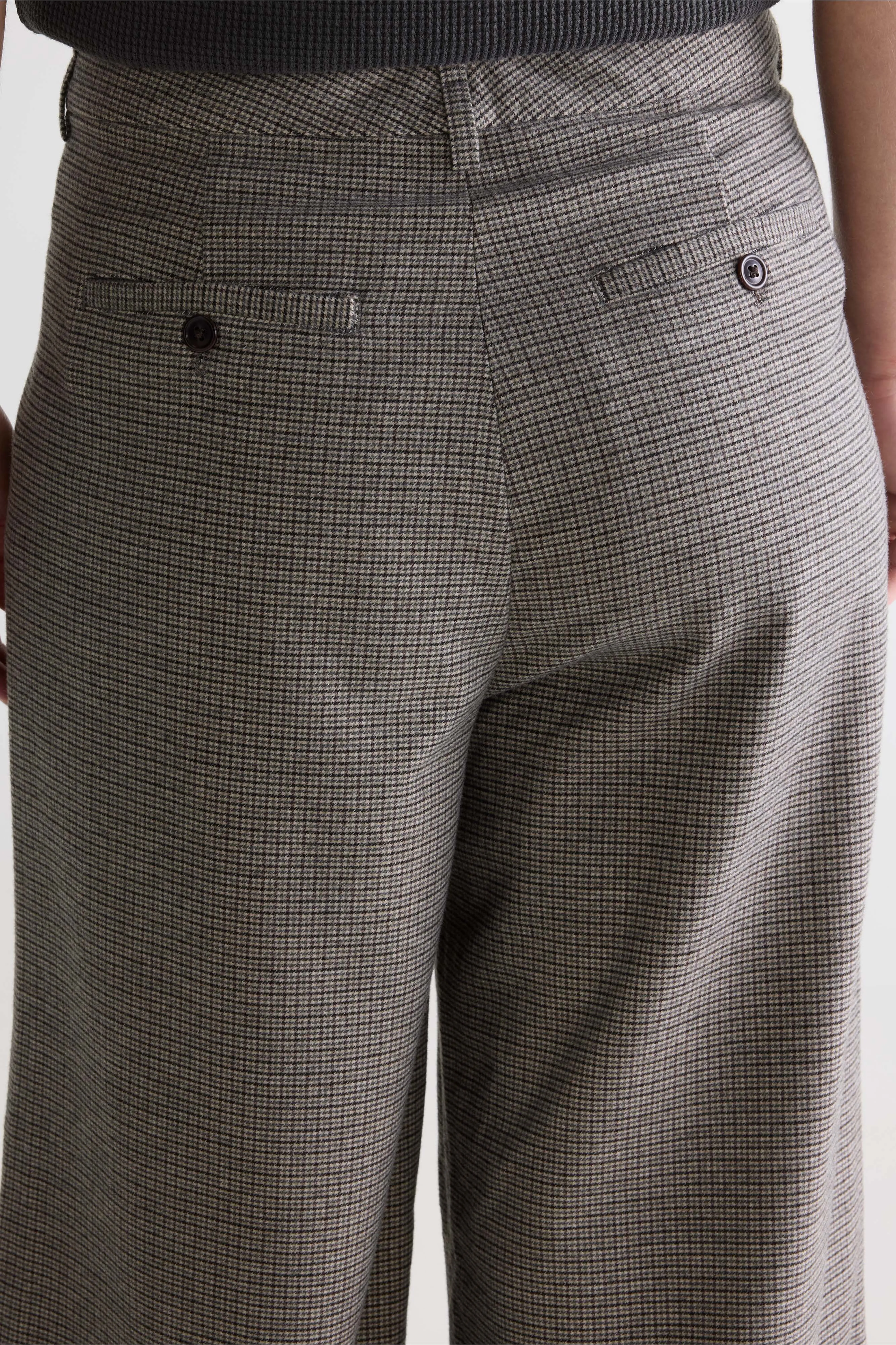 Bellerose Volkert wide tailored trousers (261 / W / CHECK A)