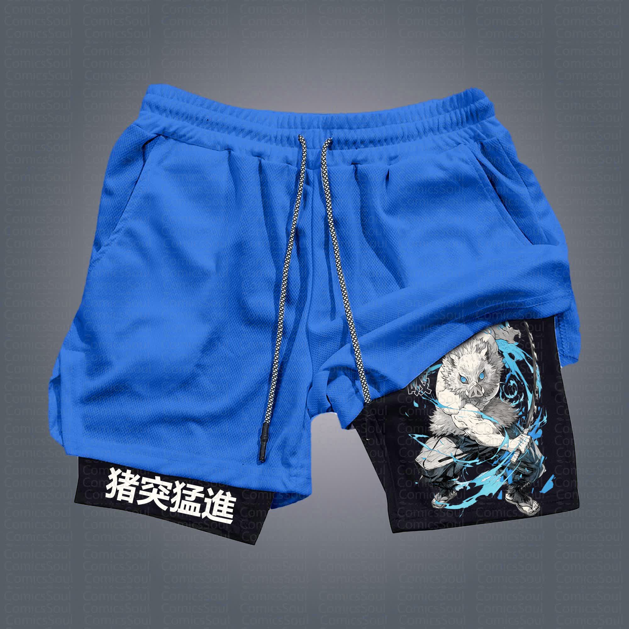 Unisex Casual Anime Streetwear Shorts 丨Comicssoul