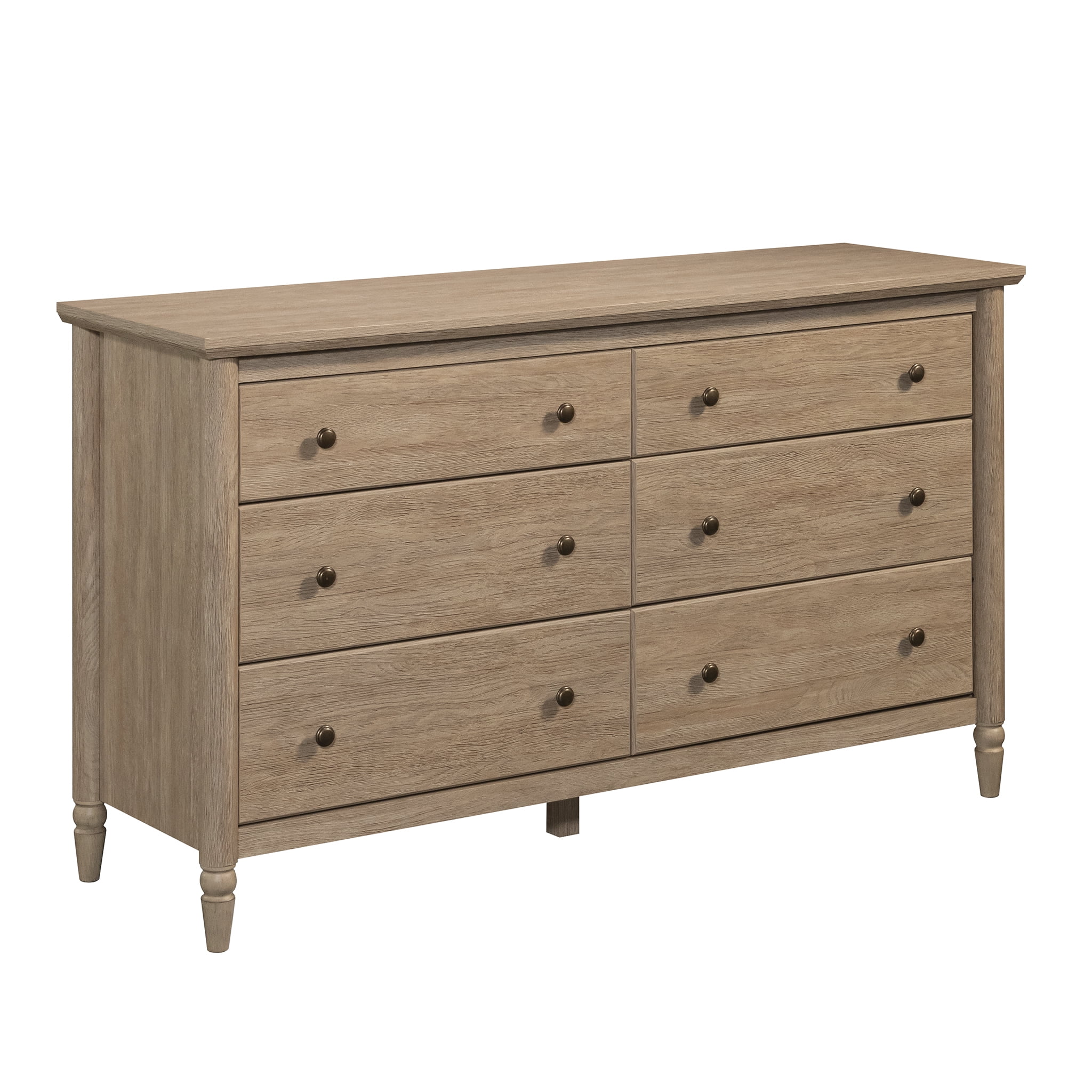My Texas House Monroe 6-Drawer Dresser, Brushed Oak Finish - Image 2