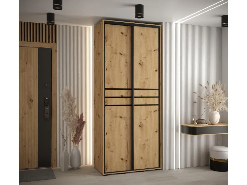 ARMARIO CON PUERTAS BATIENTES 235.2/110/45 2 puertas 73659wmgs