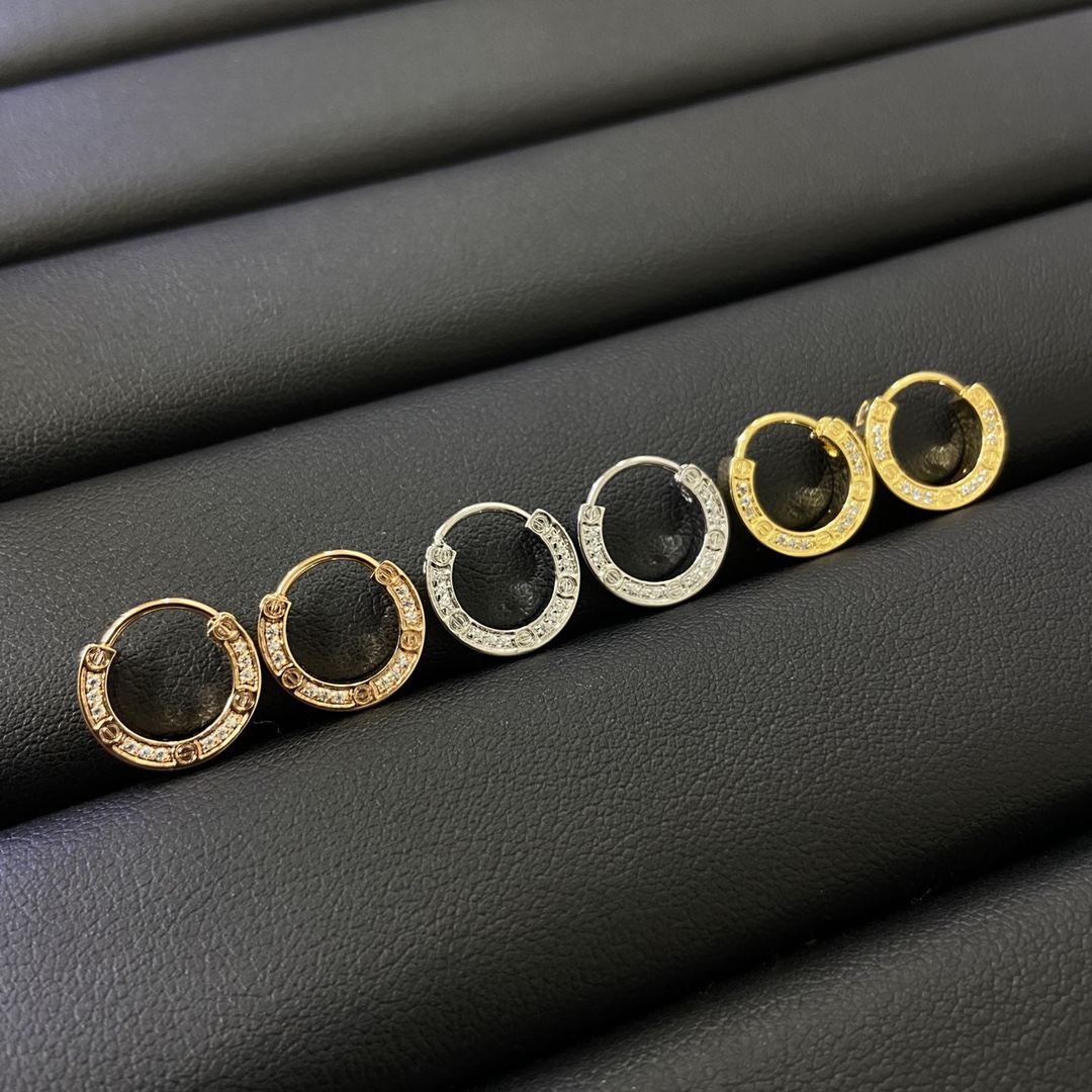 Cartier LEVE LOVE Single Hoop Earrings - Original Replica Club